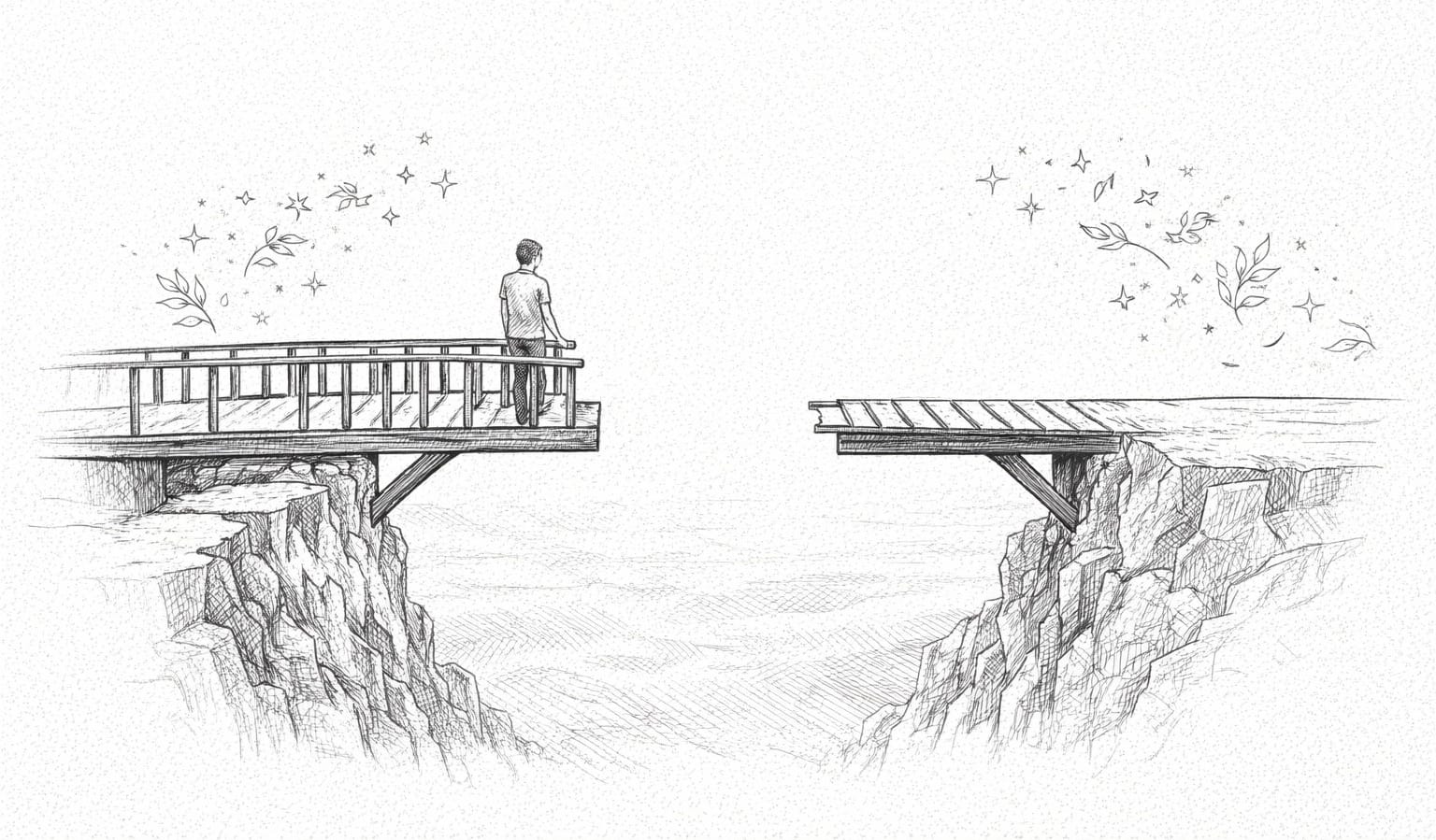 EL PUENTE A MITAD