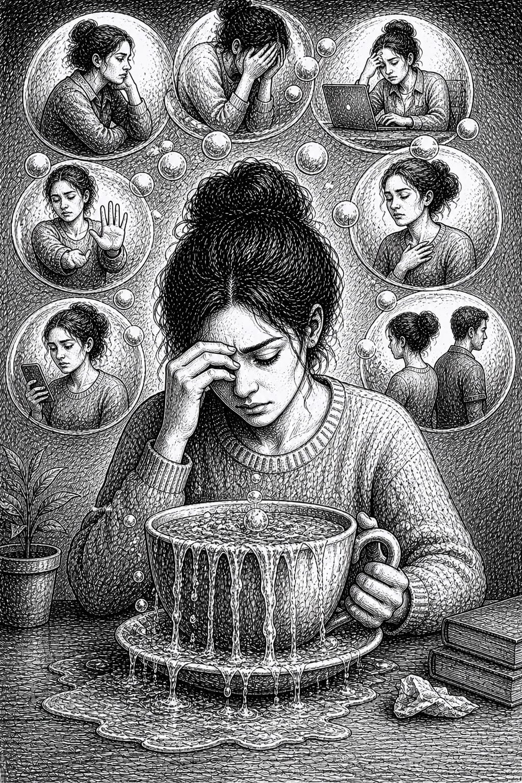 LA TAZA QUE SE DESBORDA