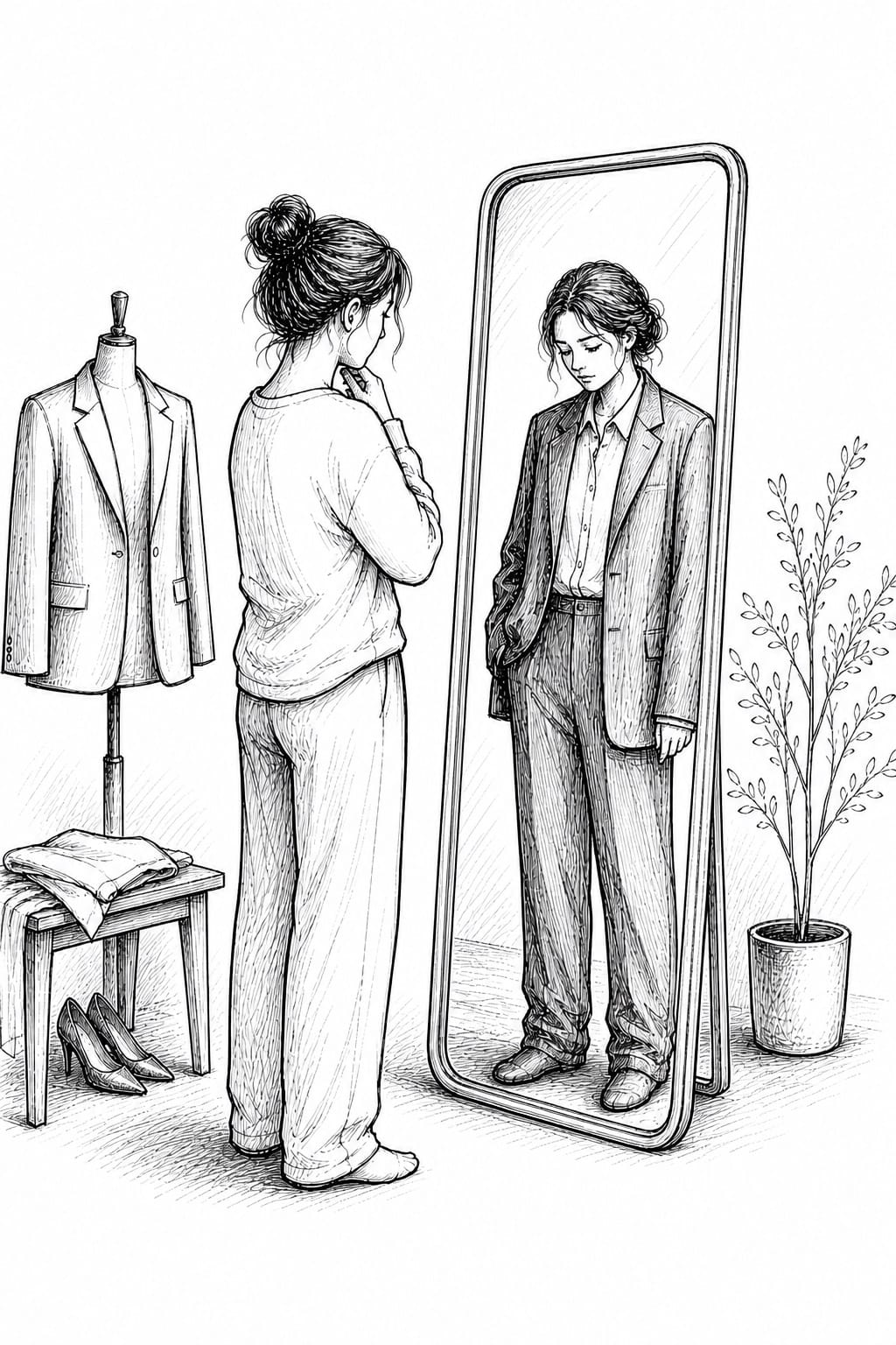 EL TRAJE PRESTADO